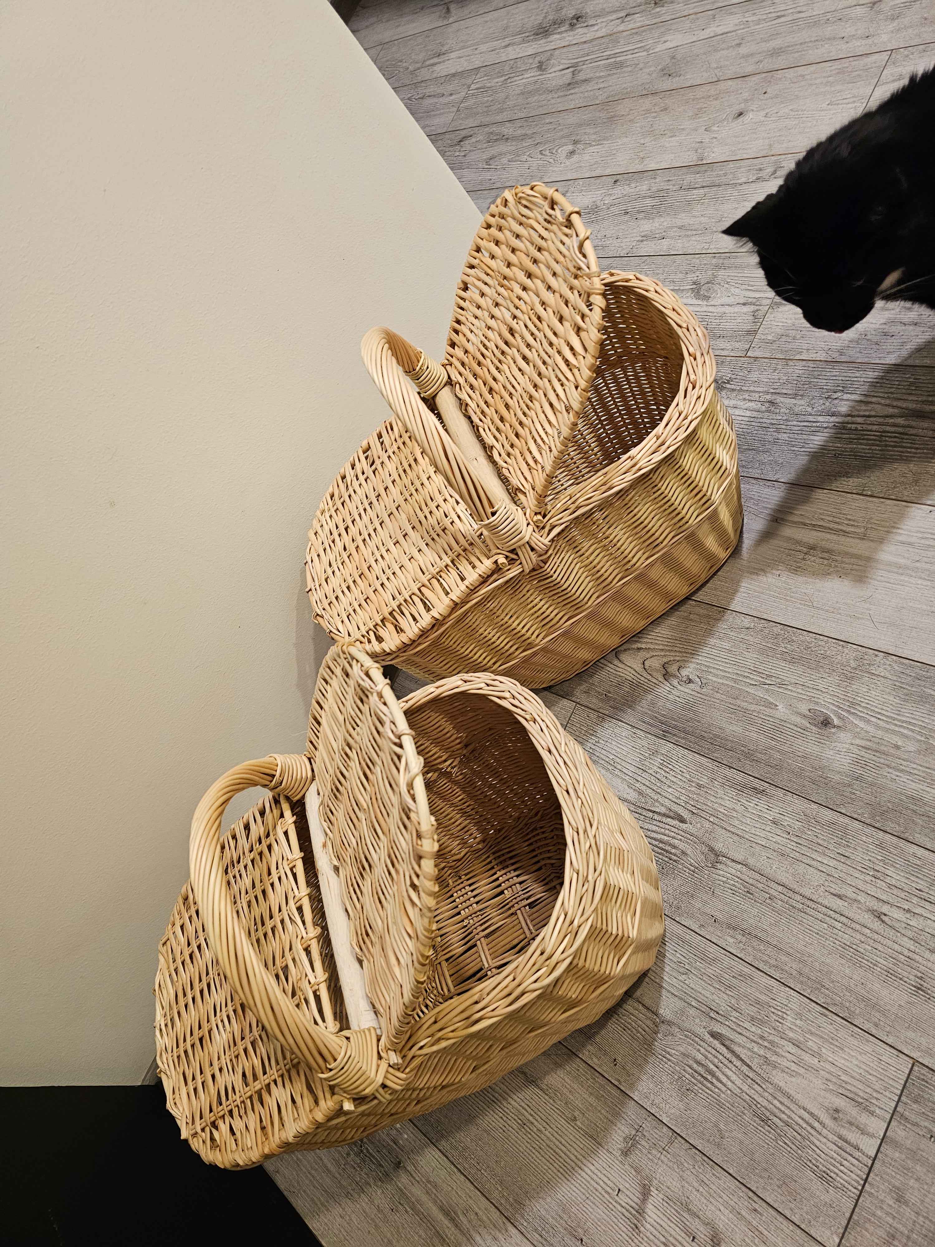 Picnic basket 011b - NaturelyWoven wicker - handmade