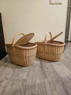 Picnic basket 011b - NaturelyWoven wicker - handmade