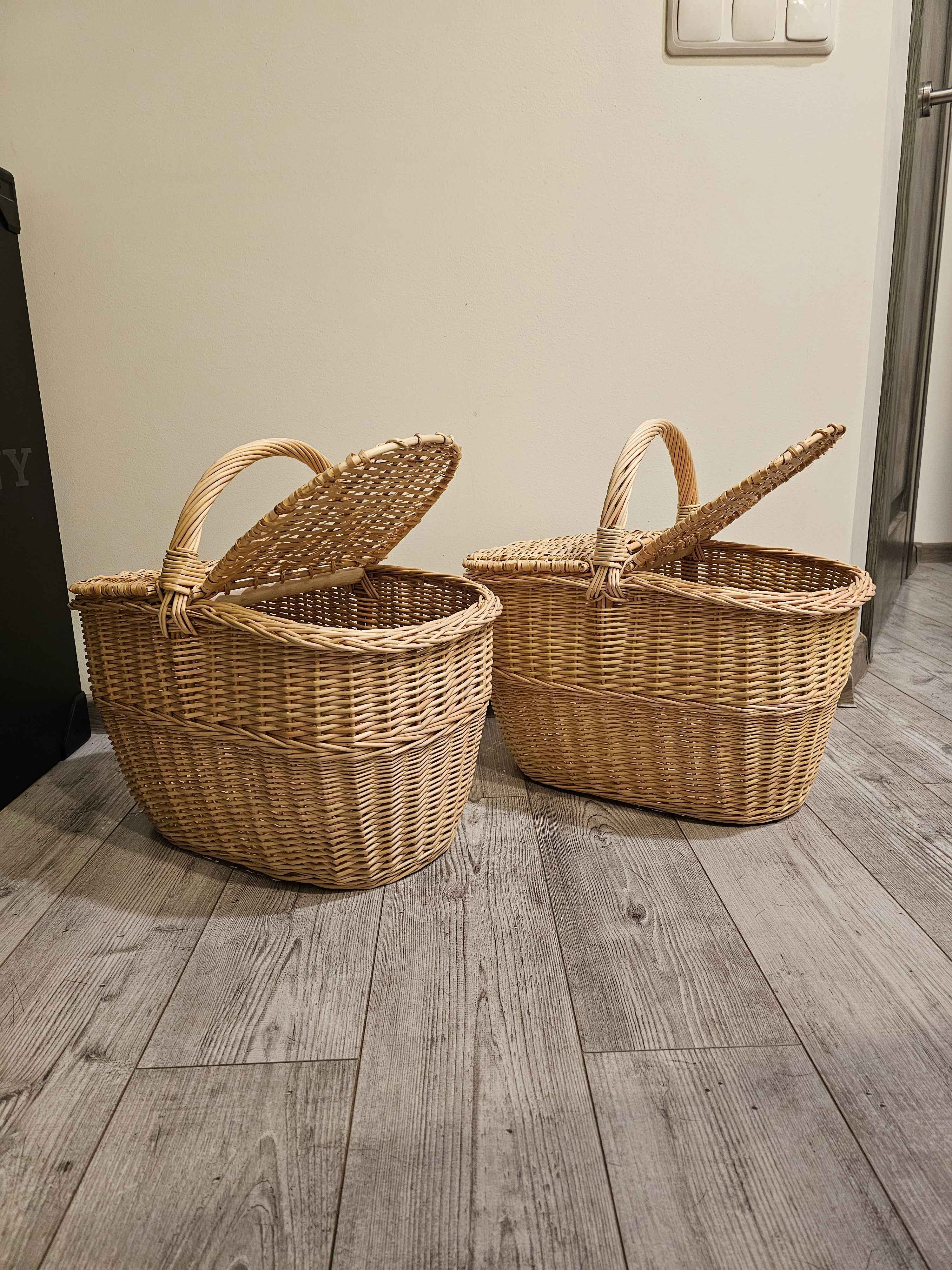 Picnic basket 011b - NaturelyWoven wicker - handmade