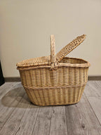 Picnic basket 011b - NaturelyWoven wicker - handmade