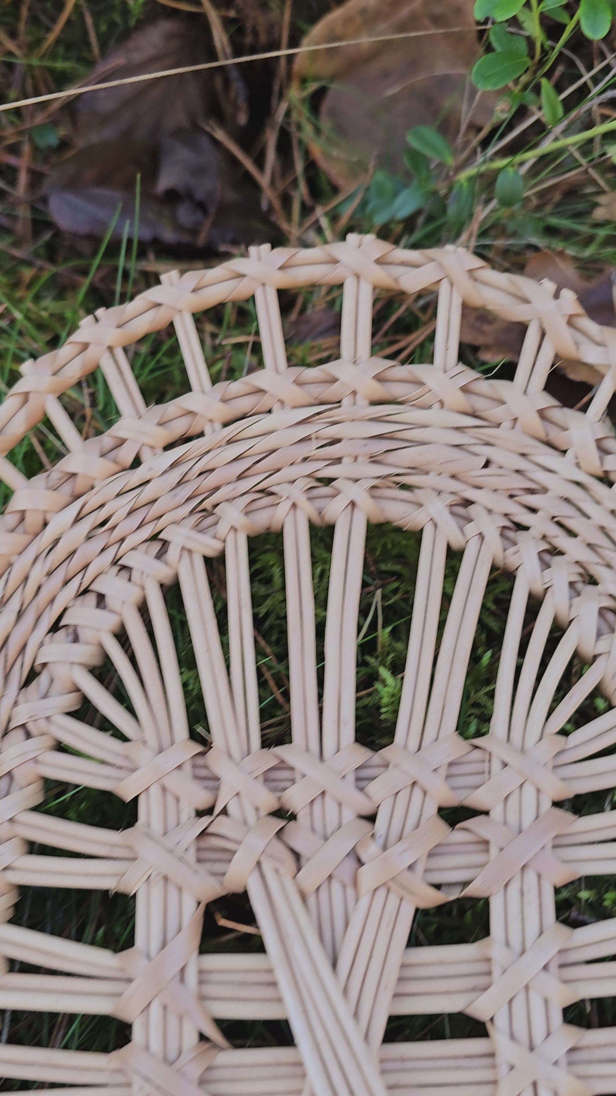 Ovalus pintas padėklas 