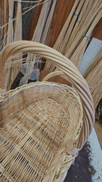 Wicker basket 002r