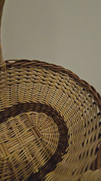 Wicker Basket with Handle