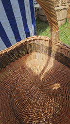 Large Gathering Basket with Handle