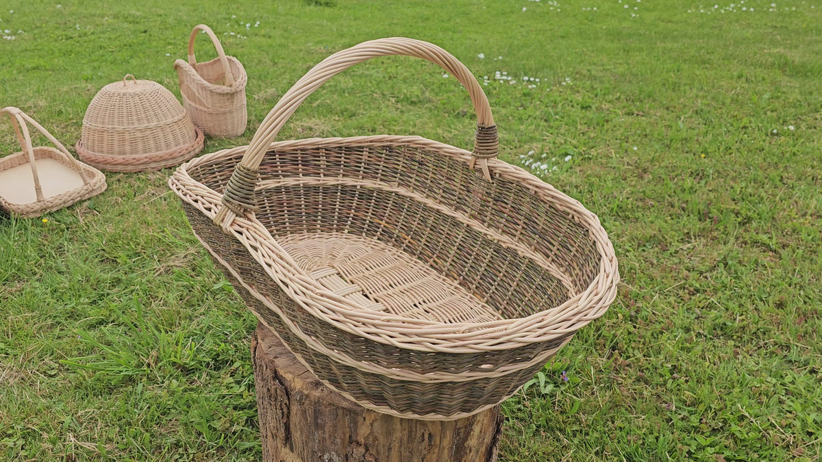 Firewood Basket with Handle