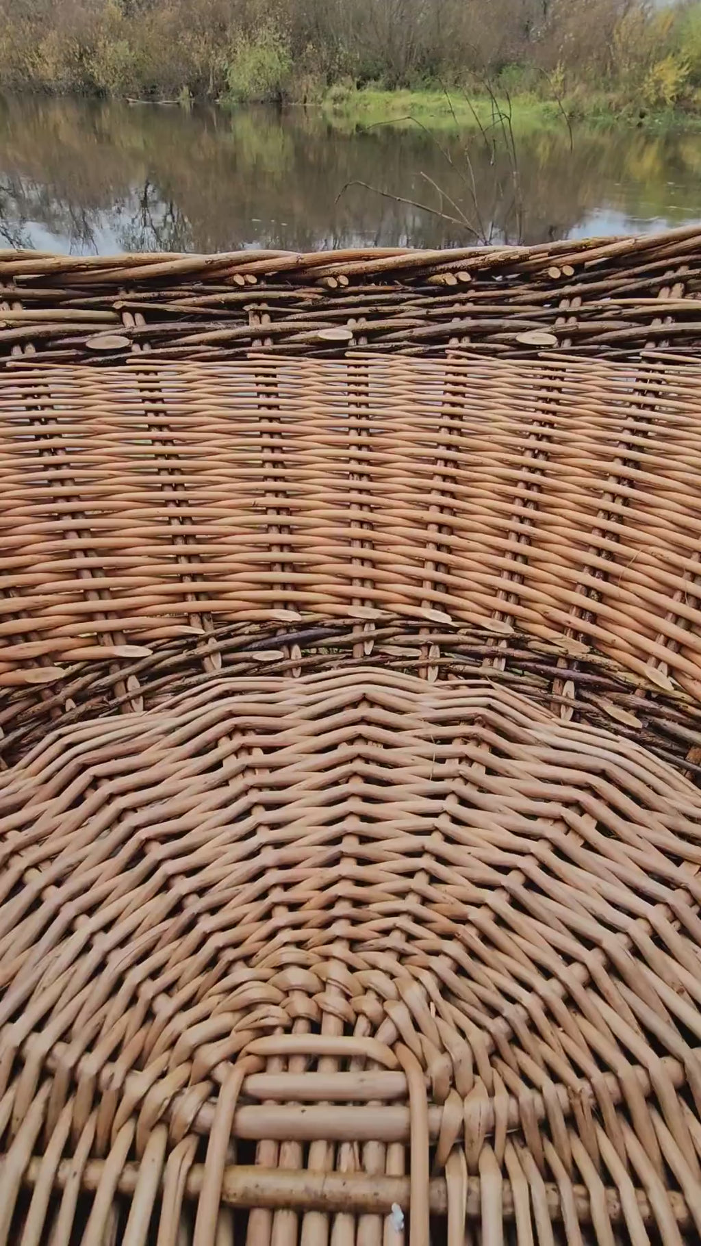 Extra Large Wicker Trug — product video