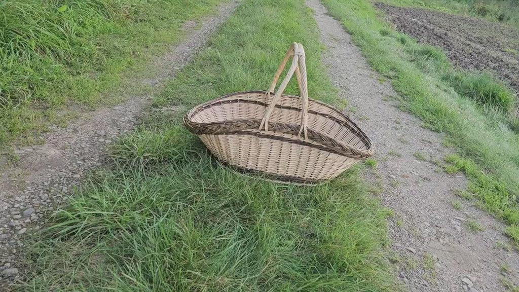 Extra Large Wicker Trug — product video