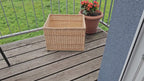 Rectangular Willow Storage Basket — product video