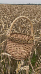 Maža gėlių pintinė
