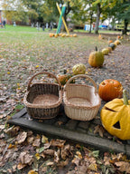 Wicker basket 053b - NaturelyWoven wicker - handmade