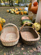 Wicker basket 053b - NaturelyWoven wicker - handmade