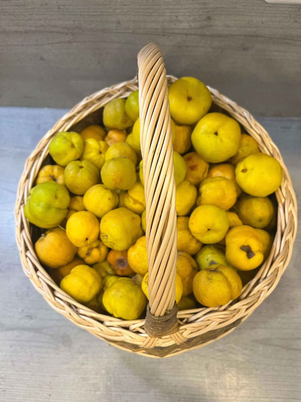 Wicker basket 006b - NaturelyWoven wicker - handmade