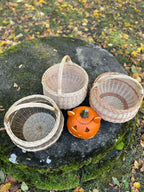 Wicker basket 006b - NaturelyWoven wicker - handmade