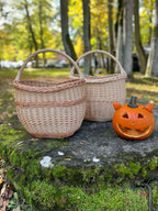 Wicker basket 055b - NaturelyWoven wicker - handmade