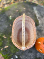 Wicker basket 055b - NaturelyWoven wicker - handmade