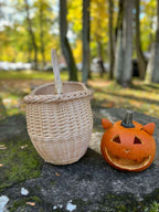 Wicker basket 055b - NaturelyWoven wicker - handmade