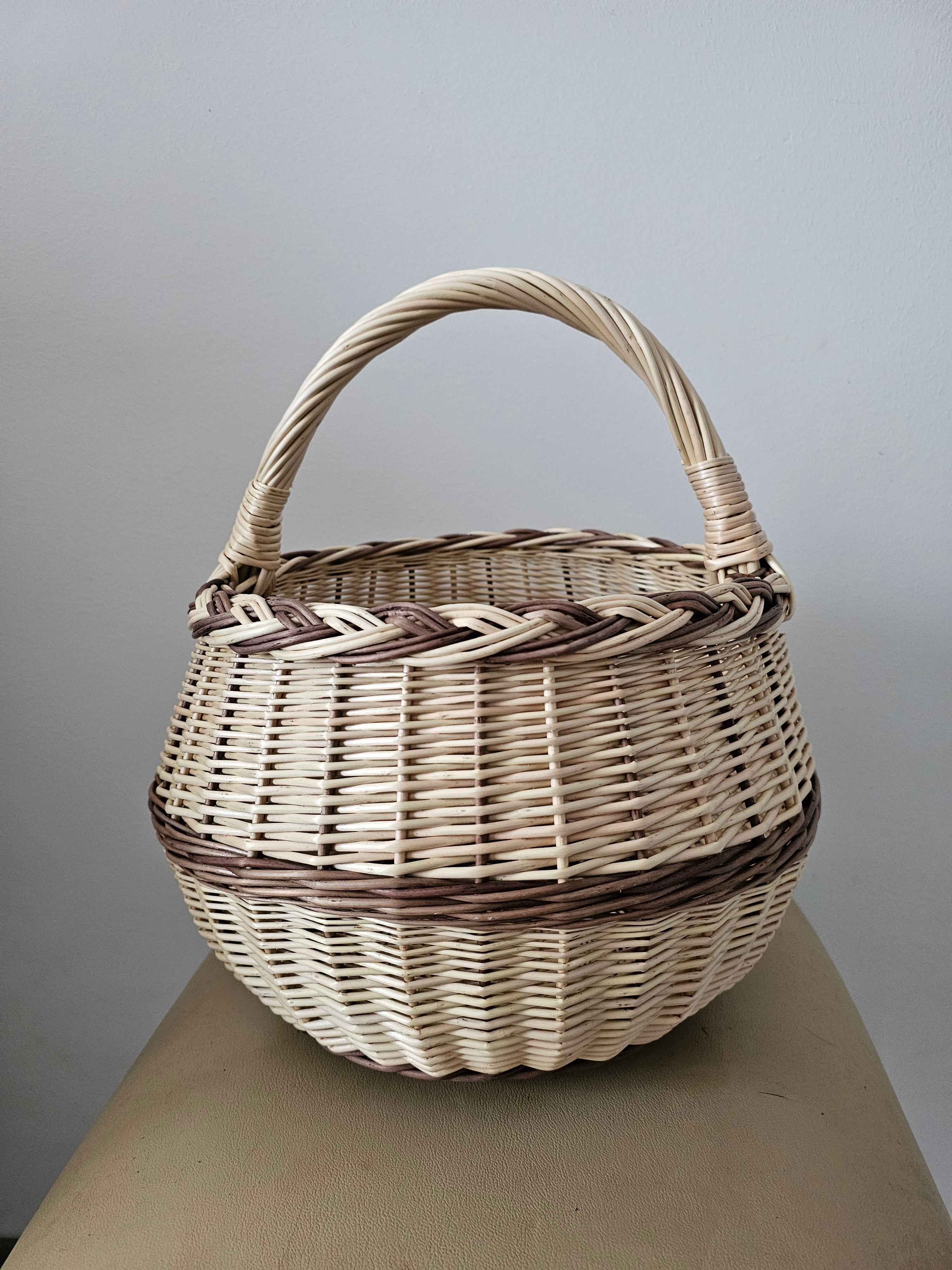 Vazoninė pintinė — daiktų pintinė, 8 nuotrauka