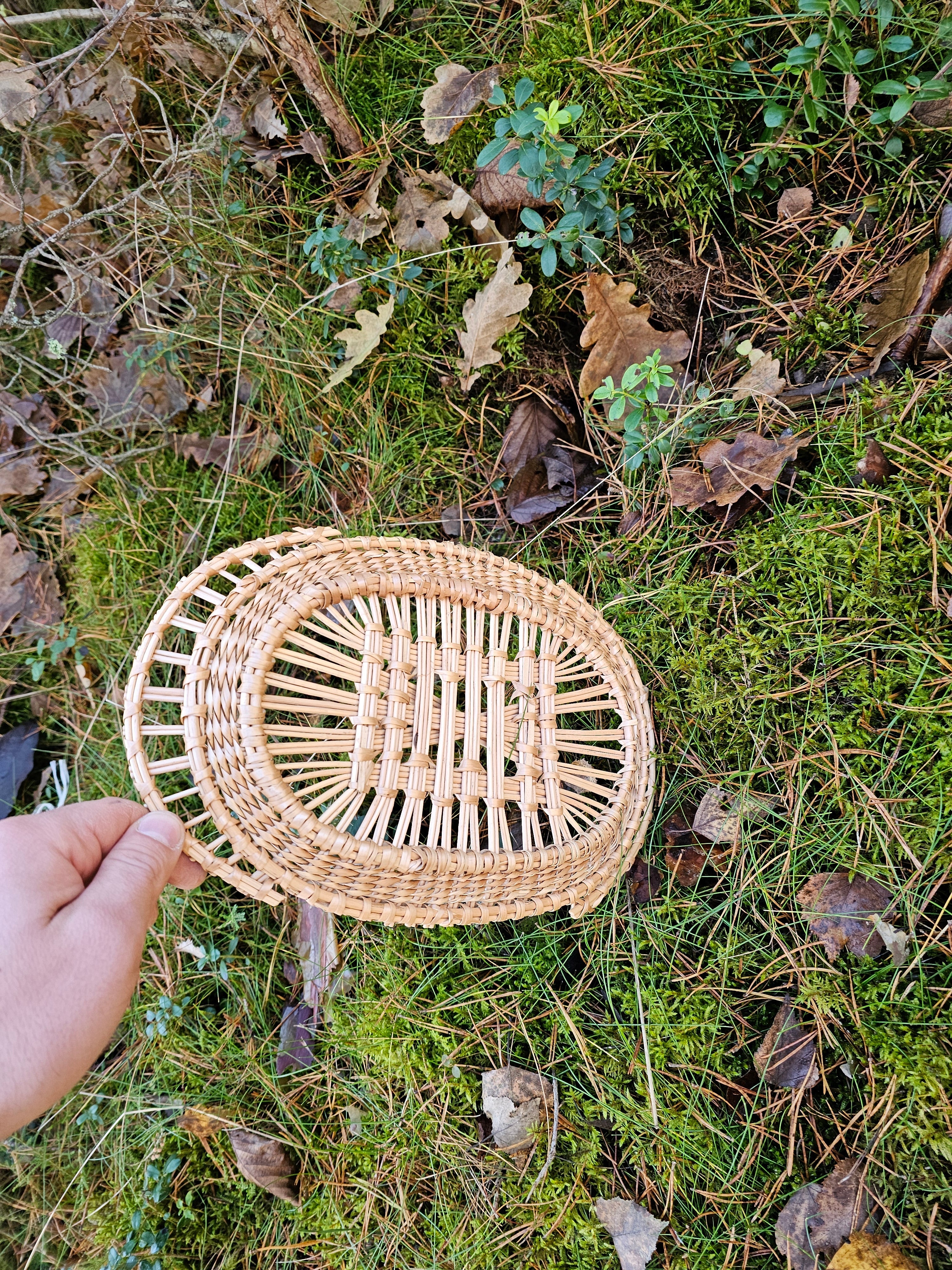 Rustic serving tray 001r - NaturelyWoven
