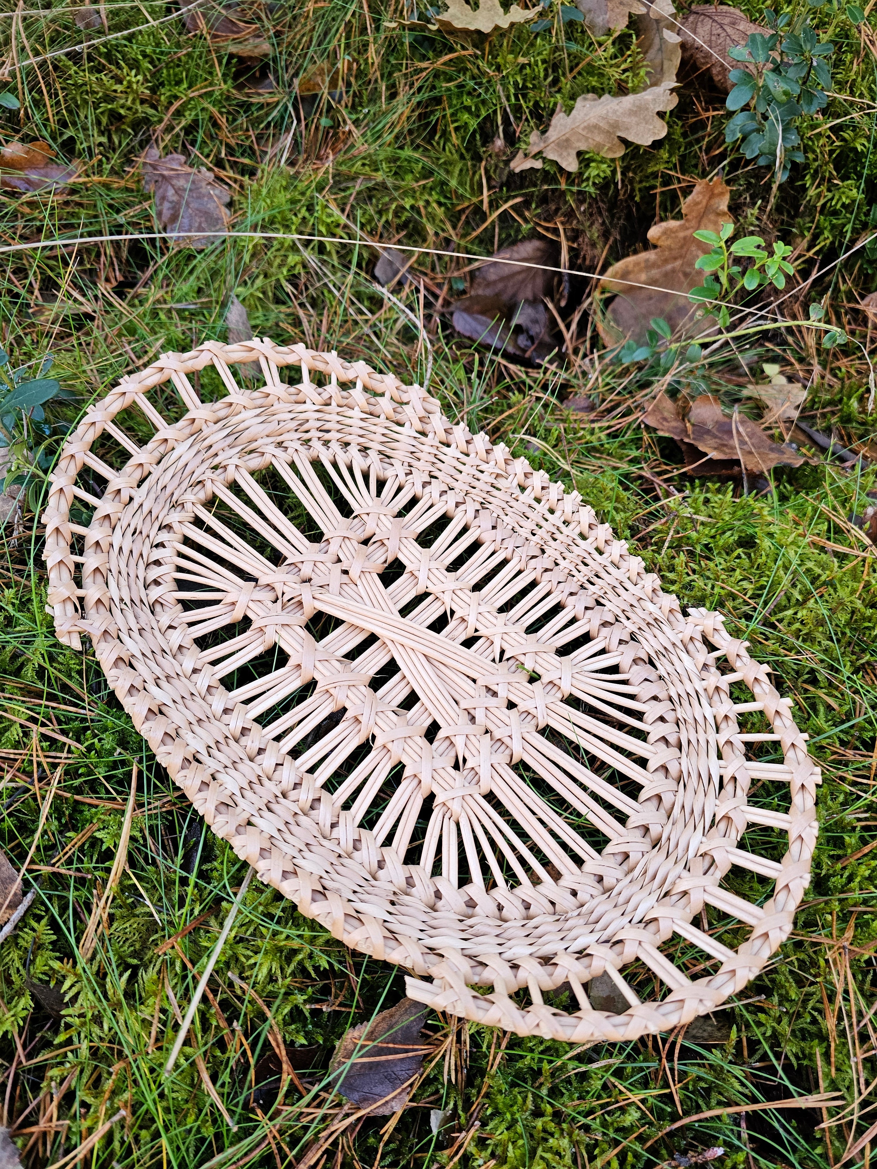 Rustic serving tray 001r - NaturelyWoven
