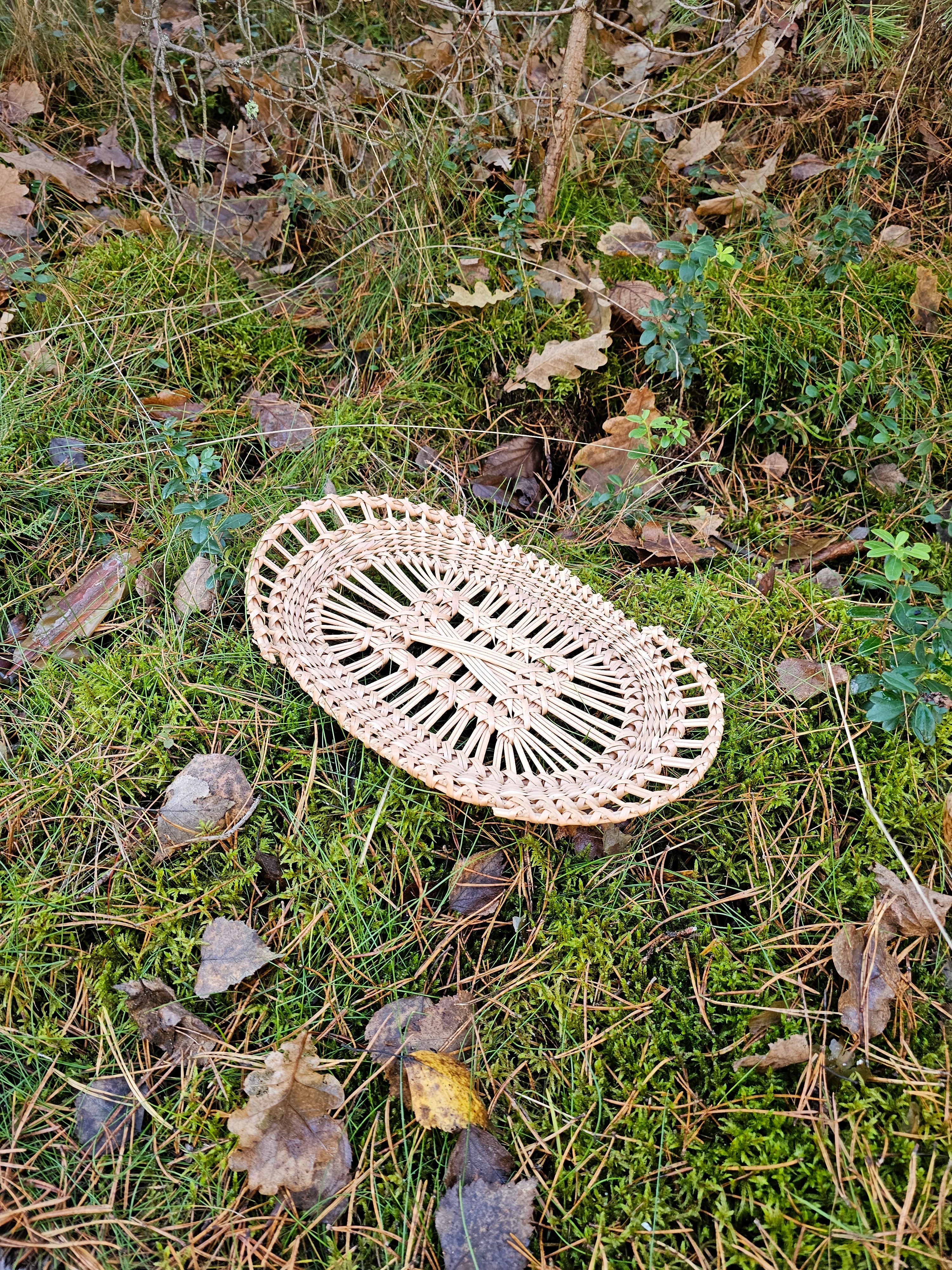 Rustic serving tray 001r - NaturelyWoven