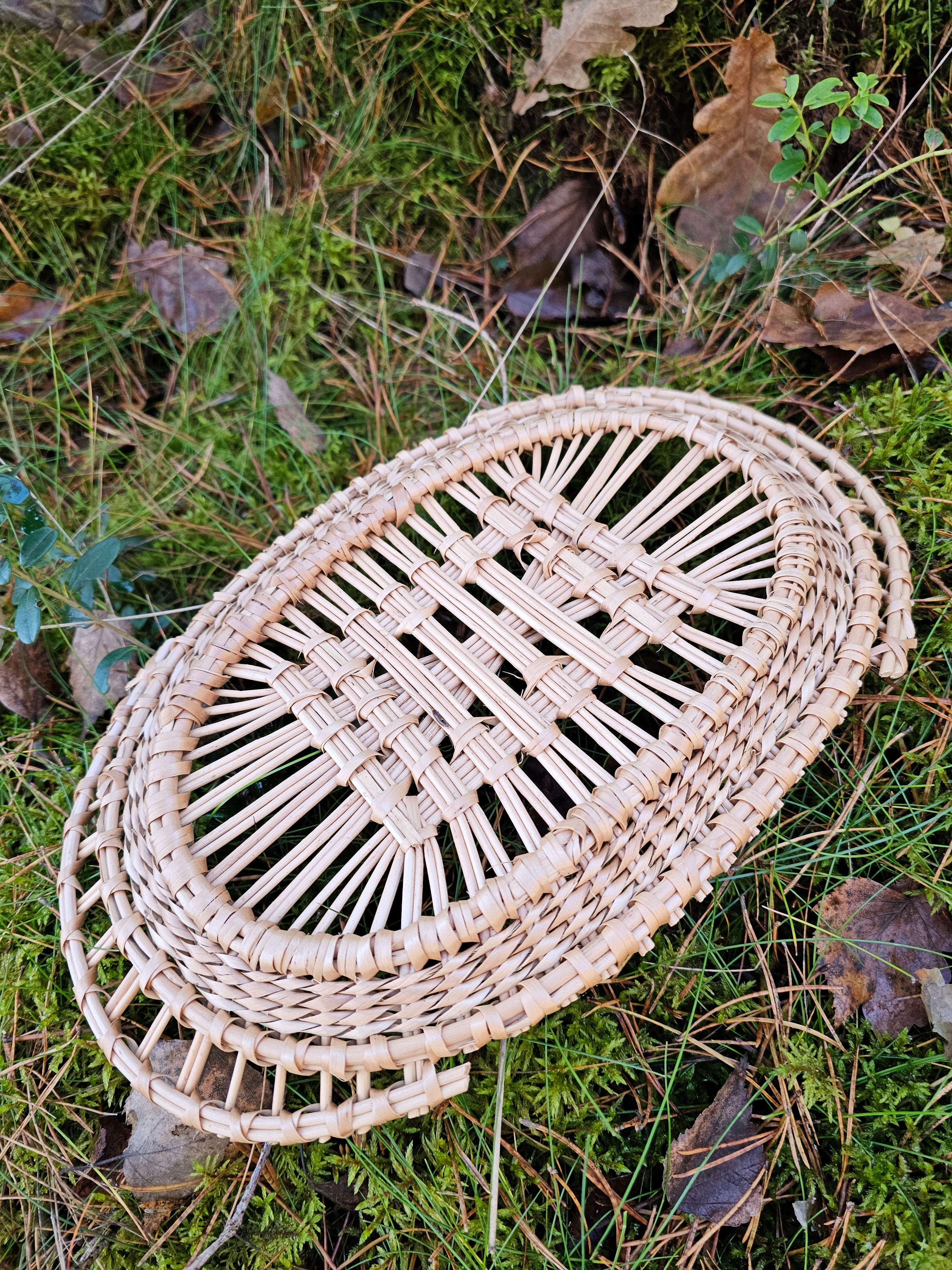 Rustic serving tray 001r - NaturelyWoven