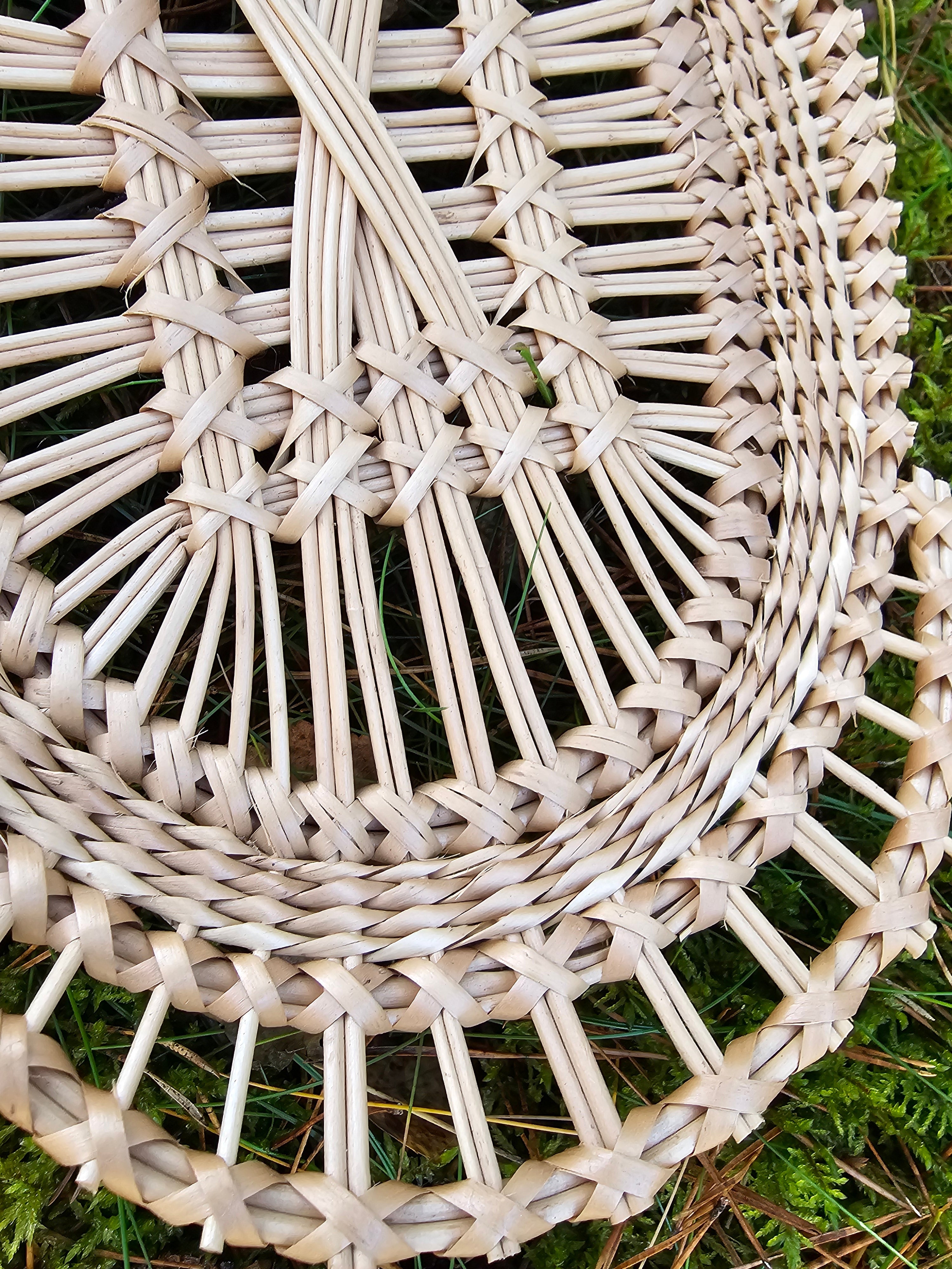 Rustic serving tray 001r - NaturelyWoven