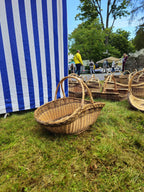 Wicker basket 031r - NaturelyWoven wicker - handmade