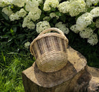 Small wicker basket 042b - NaturelyWoven wicker - handmade