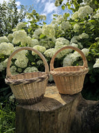 Small wicker basket 042b - NaturelyWoven wicker - handmade