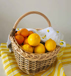 Small wicker basket 051b - NaturelyWoven wicker - handmade