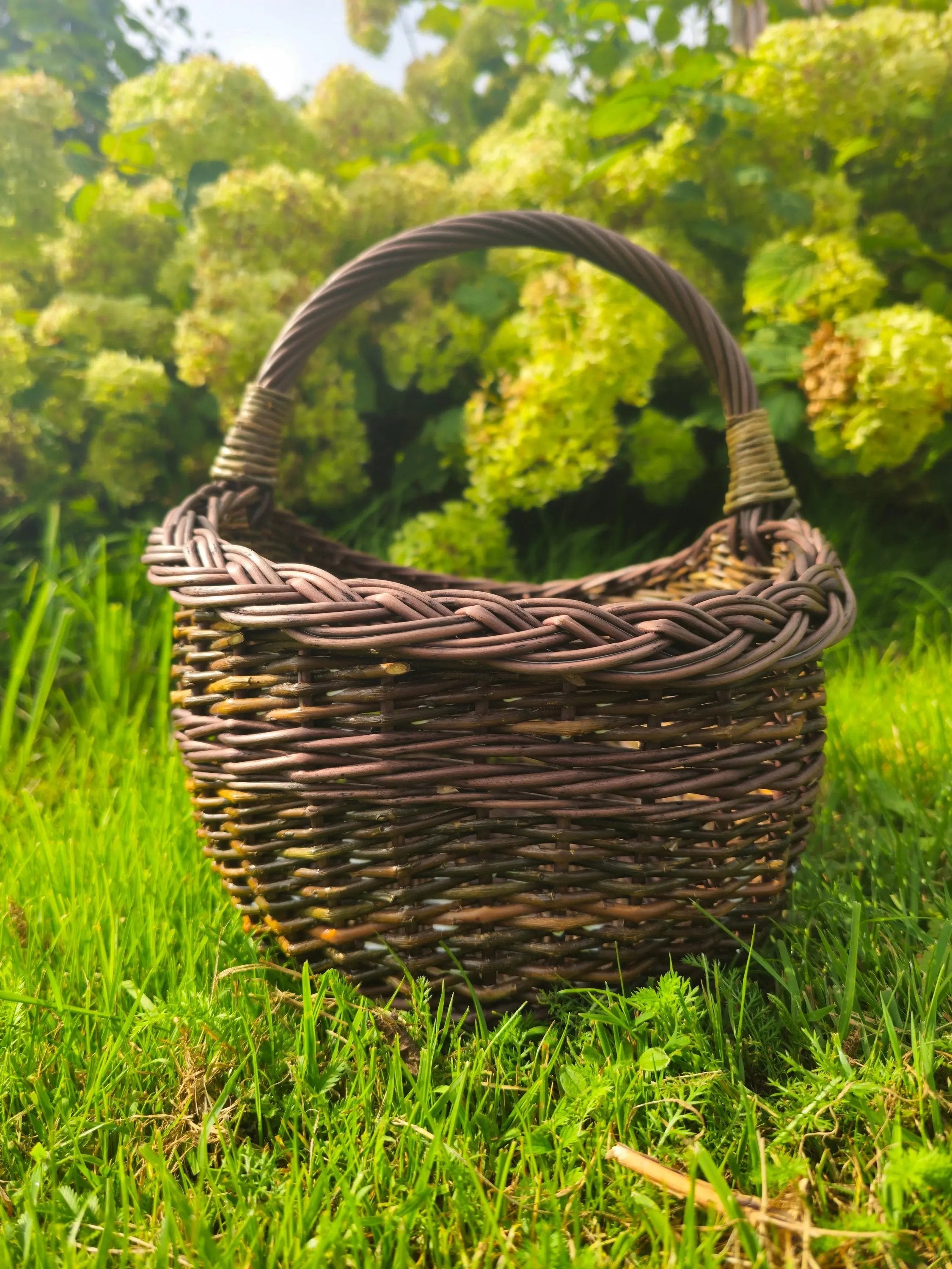 Small wicker basket 0051 - NaturelyWoven