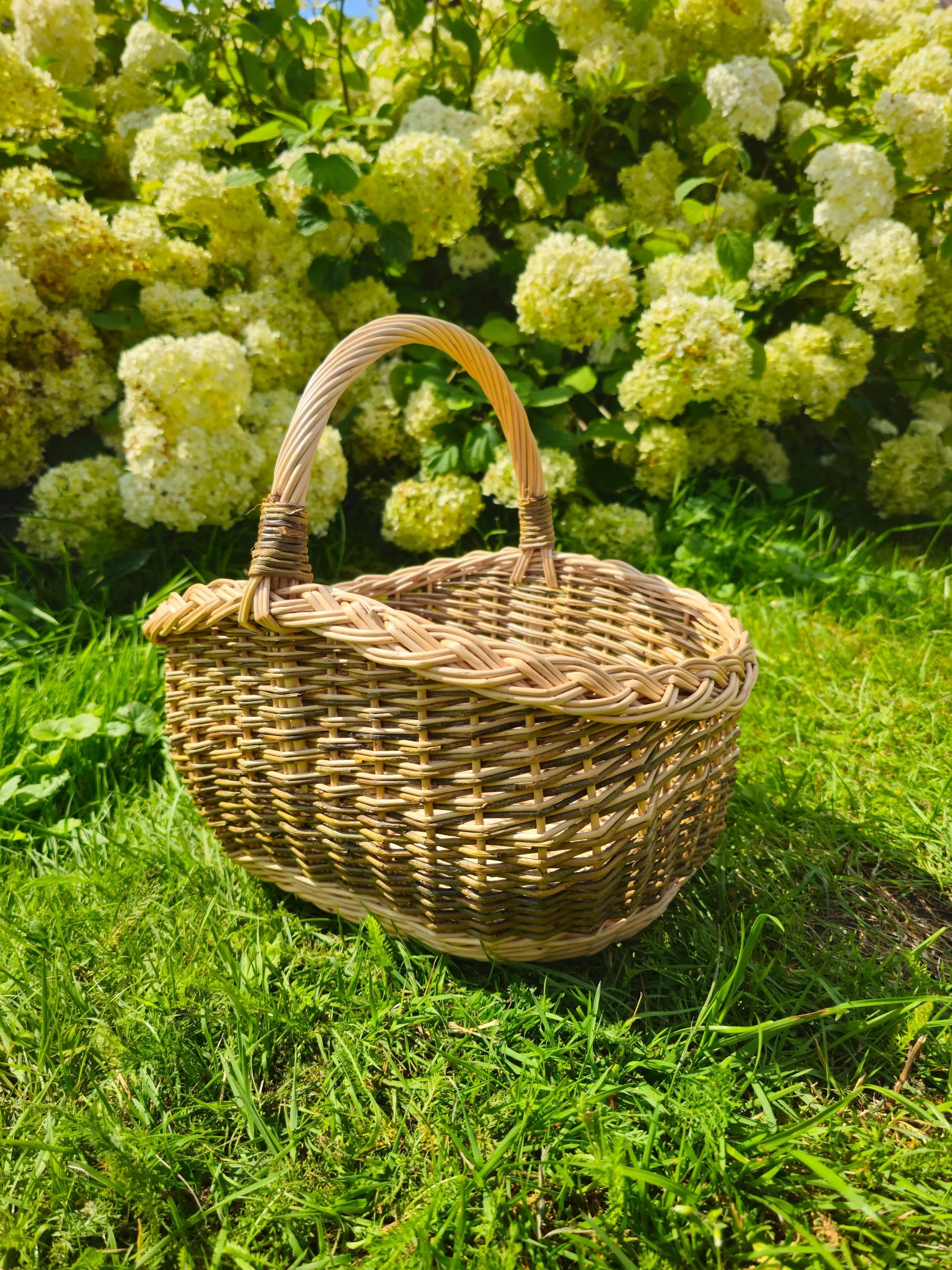 Small wicker basket 0051 - NaturelyWoven