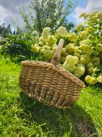 Small wicker basket 051b - NaturelyWoven wicker - handmade