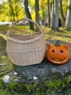 Wicker basket 039b - NaturelyWoven wicker - handmade