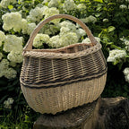 Wicker basket 039b - NaturelyWoven wicker - handmade