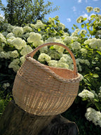 Wicker basket 039b - NaturelyWoven wicker - handmade