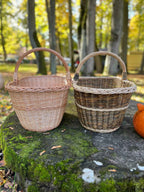 Wicker basket 040b - NaturelyWoven wicker - handmade