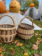 Small wicker basket 021b - NaturelyWoven wicker - handmade