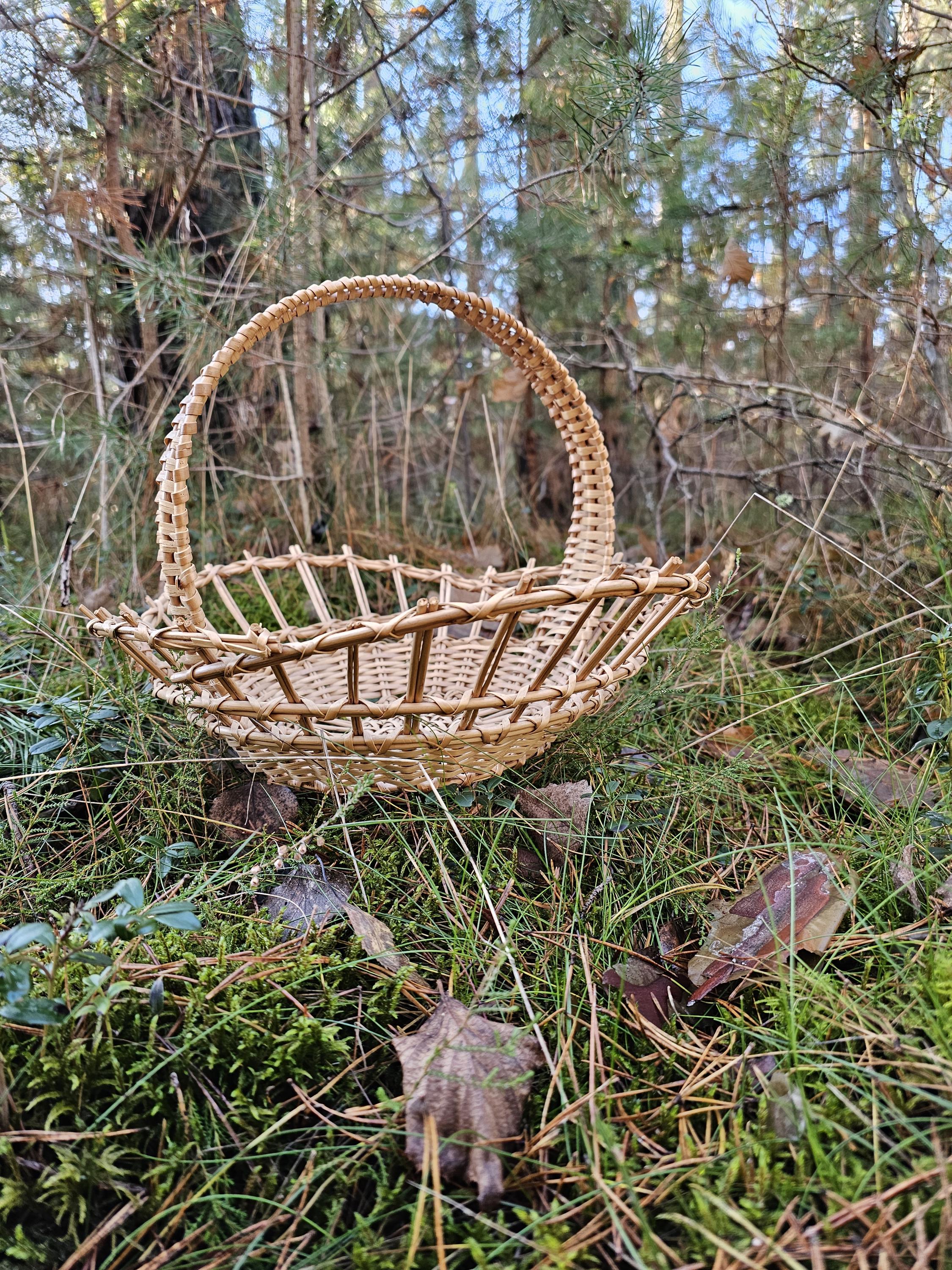 Mažas padėklas — vytelių padėklas, 6 nuotrauka