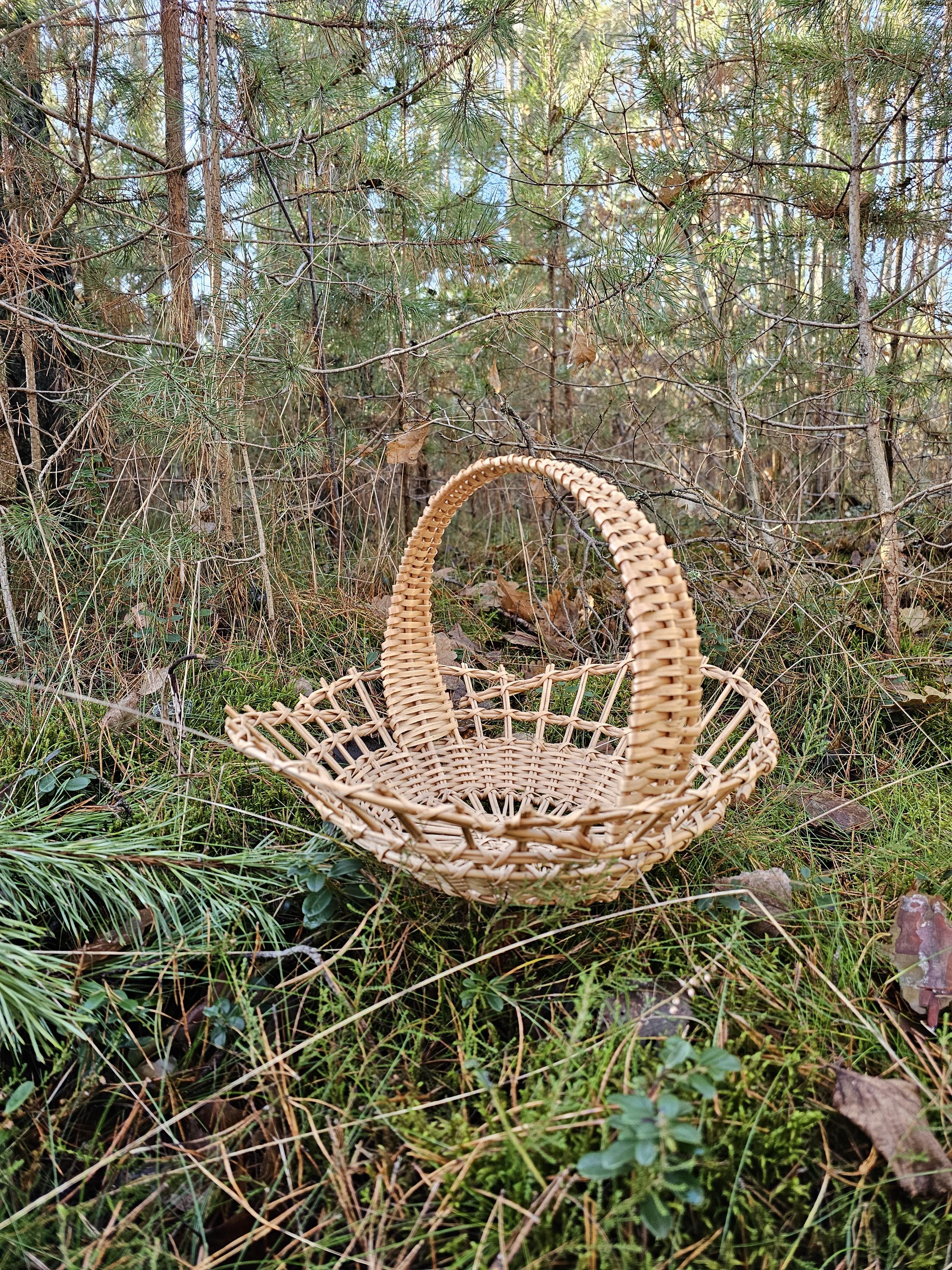 Mažas padėklas — vytelių padėklas, 14 nuotrauka
