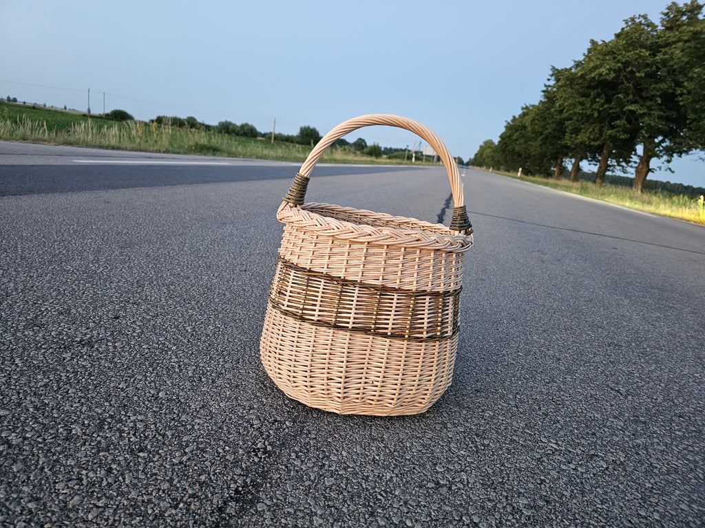 Aukšta sandėliavimo pintinė — daiktų pintinė, 7 nuotrauka
