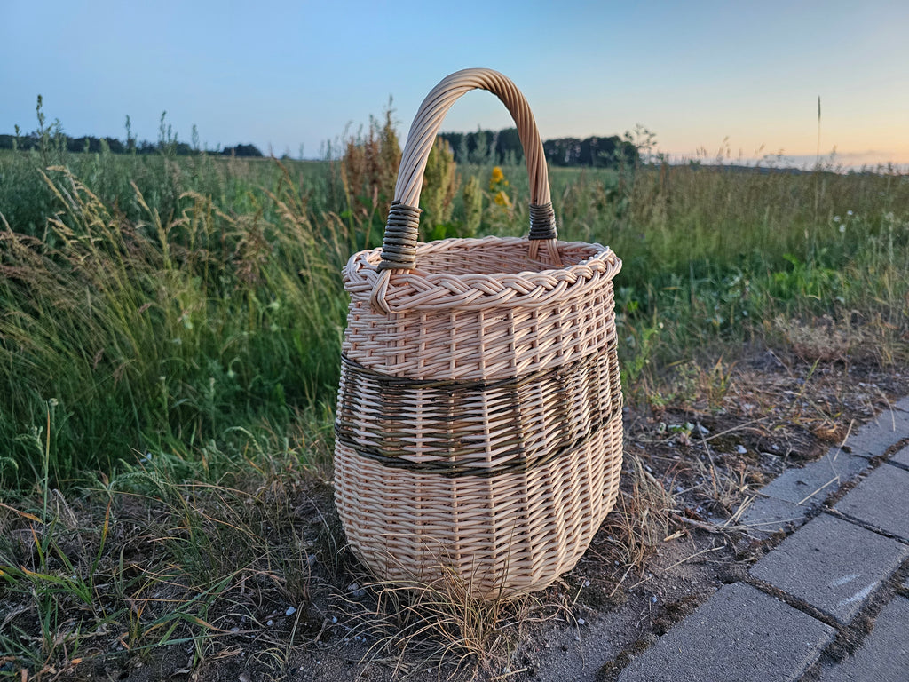 Aukšta sandėliavimo pintinė — daiktų pintinė, 11 nuotrauka