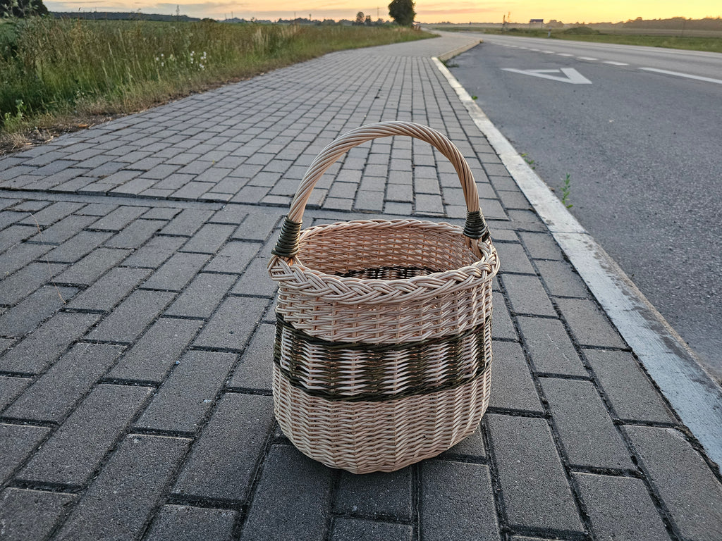 Aukšta sandėliavimo pintinė — daiktų pintinė, 12 nuotrauka