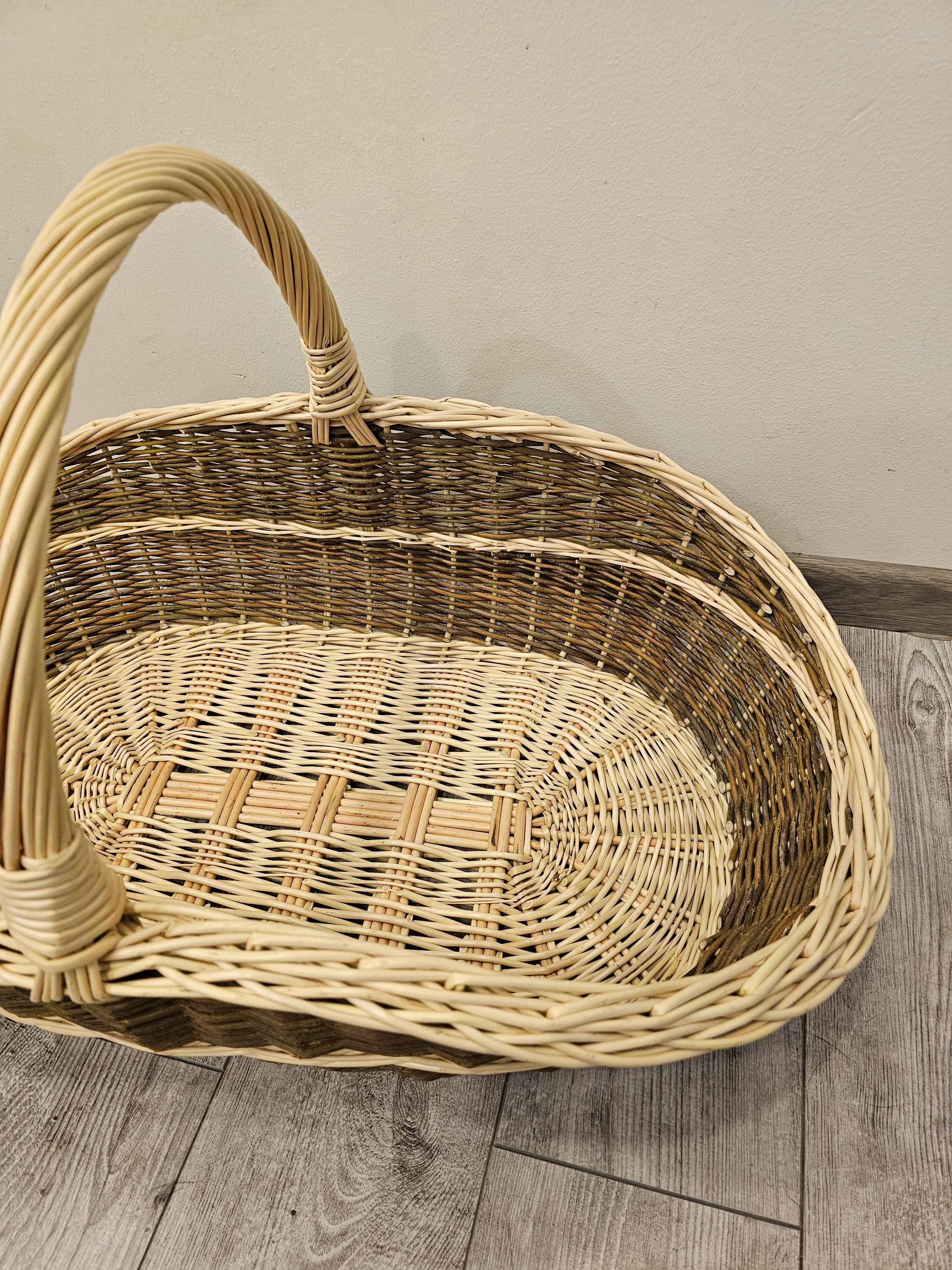 Didžiulė sodo pintinė — vytelių pintinė, 5 nuotrauka