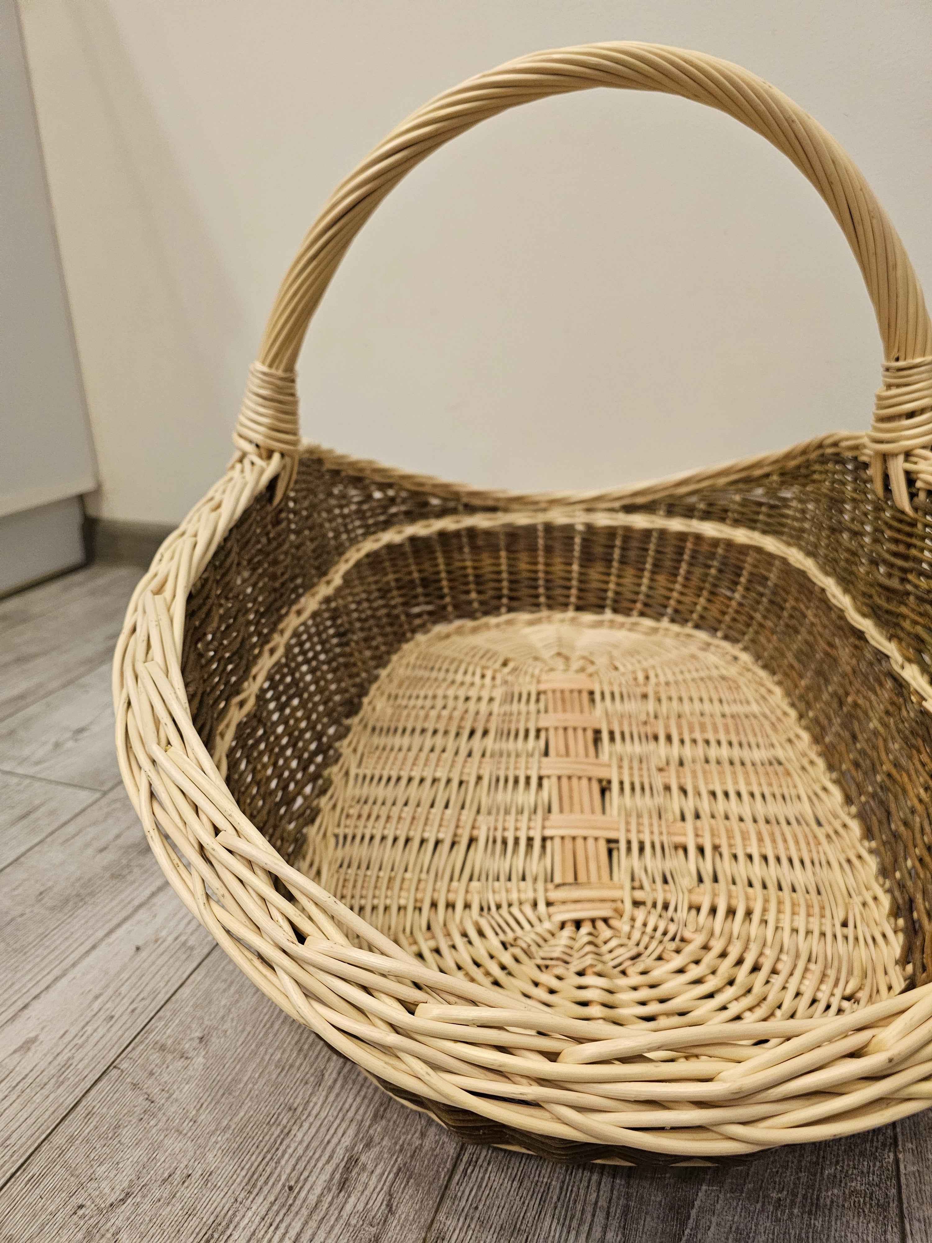 Didžiulė sodo pintinė — vytelių pintinė, 10 nuotrauka