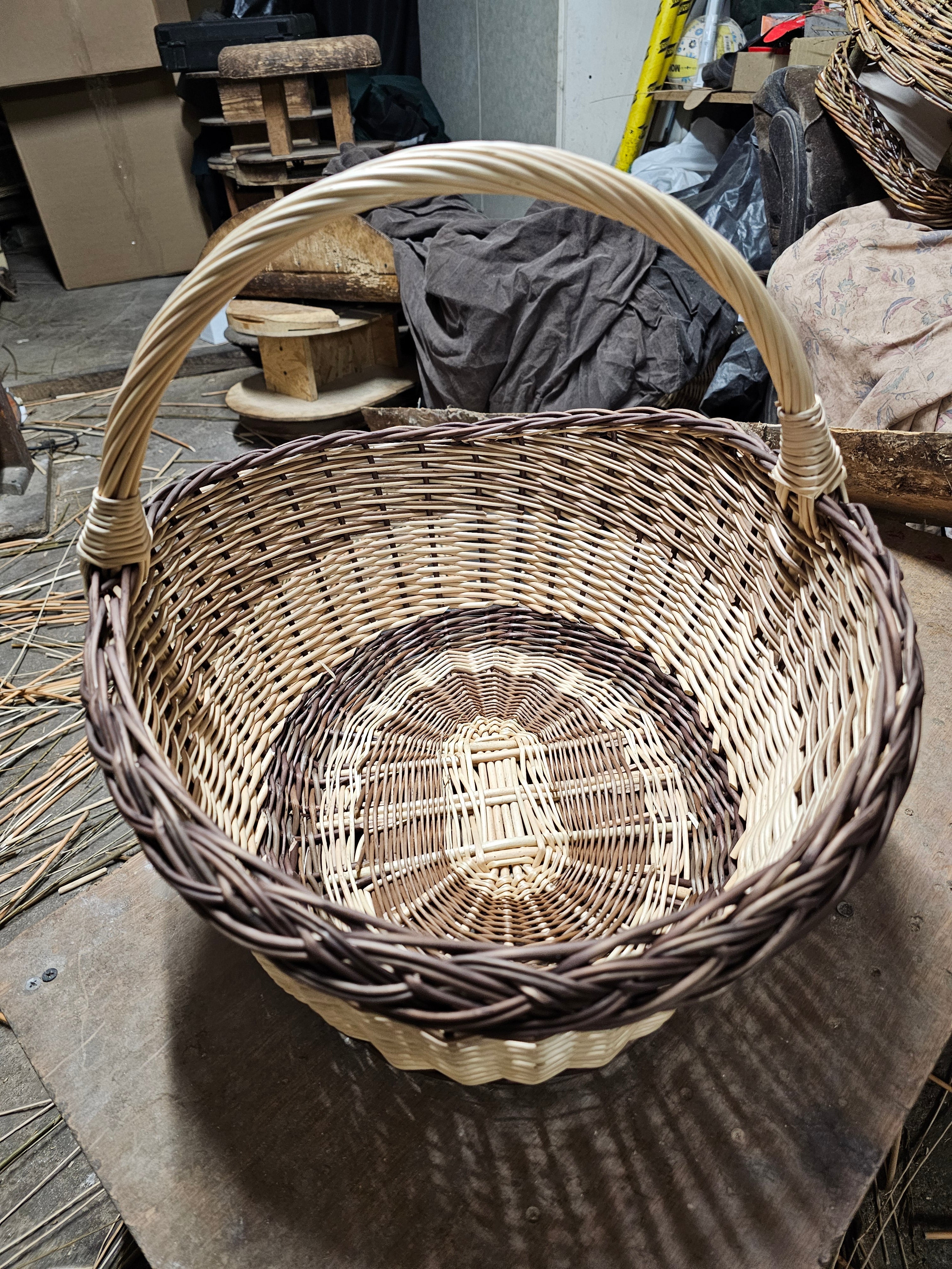 Wicker basket 0045 - NaturelyWoven