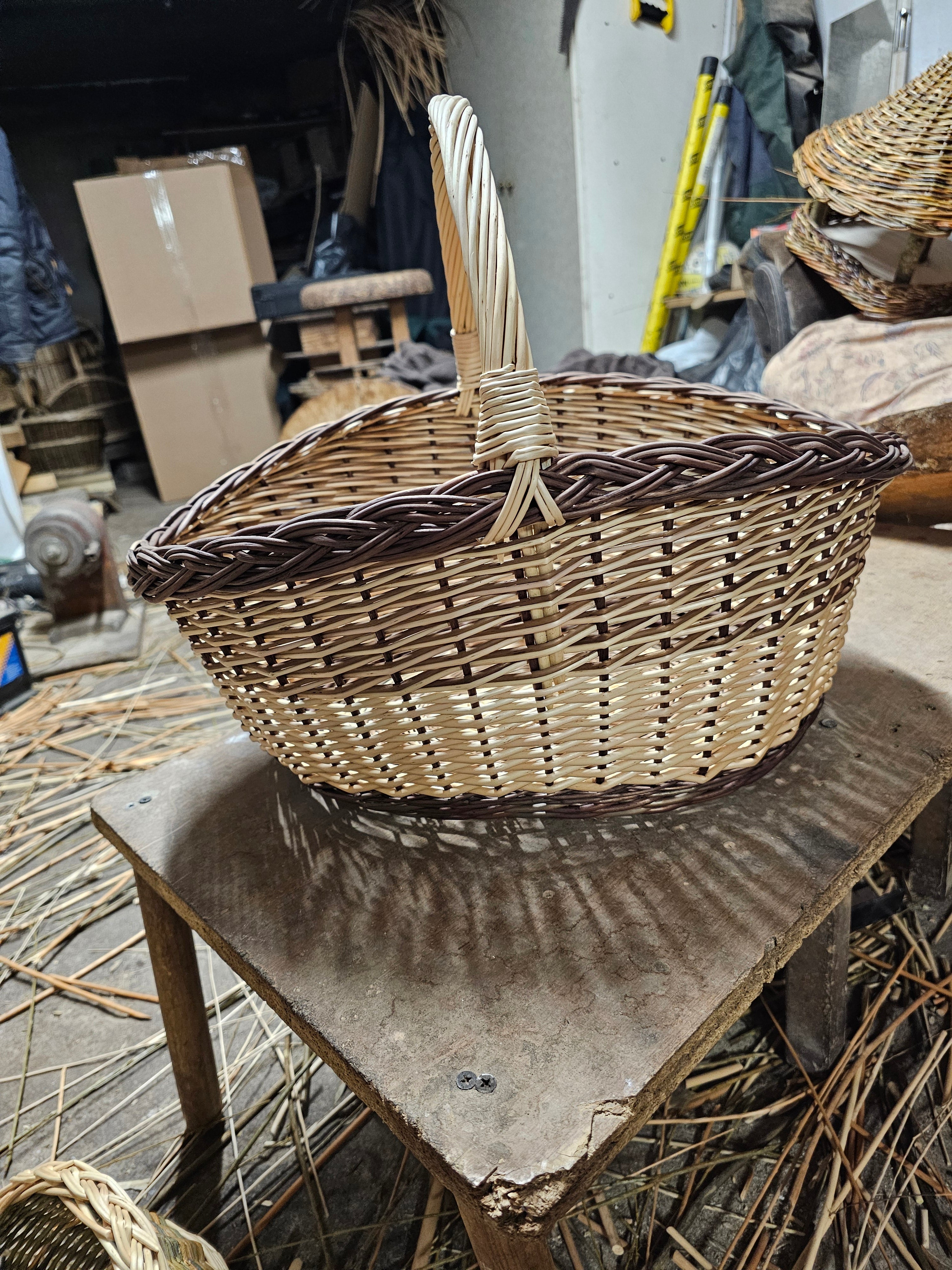 Wicker basket 0045 - NaturelyWoven