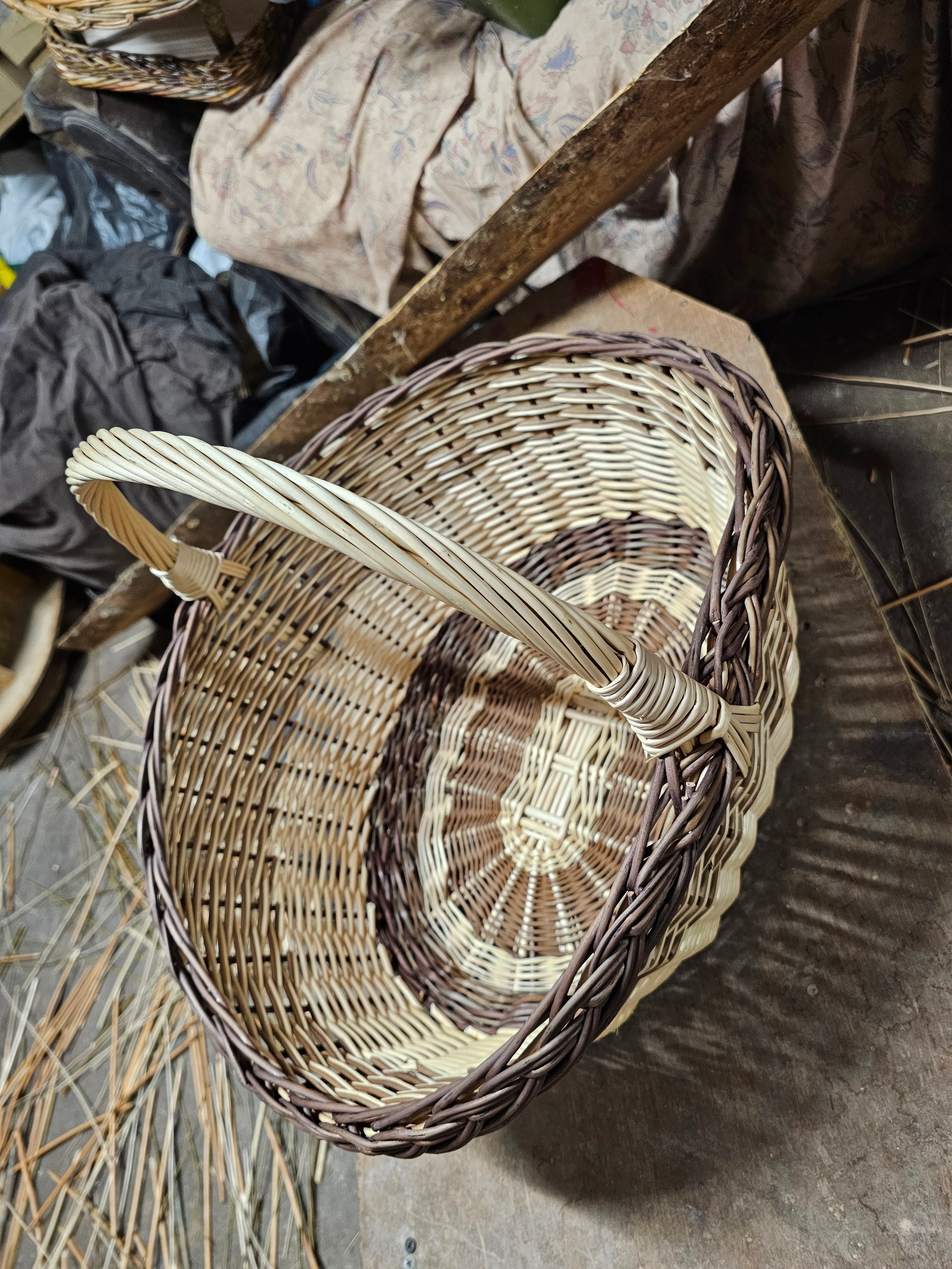 Wicker basket 0045 - NaturelyWoven