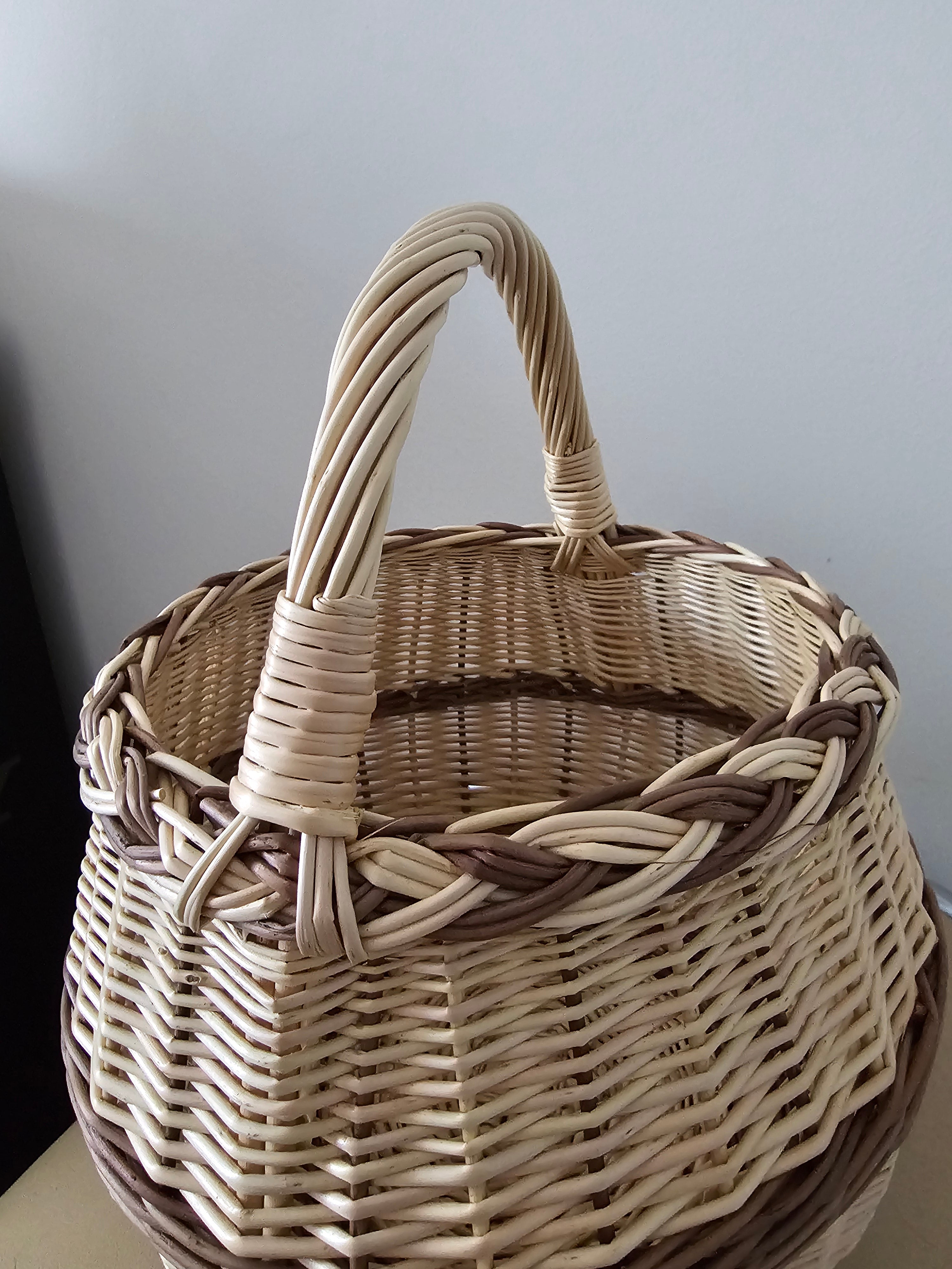 Wicker basket 0049 - NaturelyWoven
