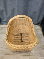 Wicker basket 016r - NaturelyWoven wicker - handmade